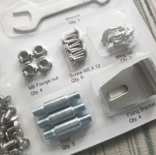 Miniatura 4 de Juego de pernos maestros de calentador de propano pirámide para exteriores, juego de accesorios de repuesto para calentador de patio de tubo
