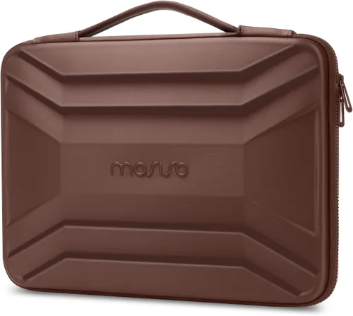 Miniatura 8 de MOSISO Funda rígida para laptop de 13 a 14 pulgadas, impermeable, a prueba de golpes, compatible con MacBook Neo 13/Air 13.3 13.6/Pro 13/14, HP Dell