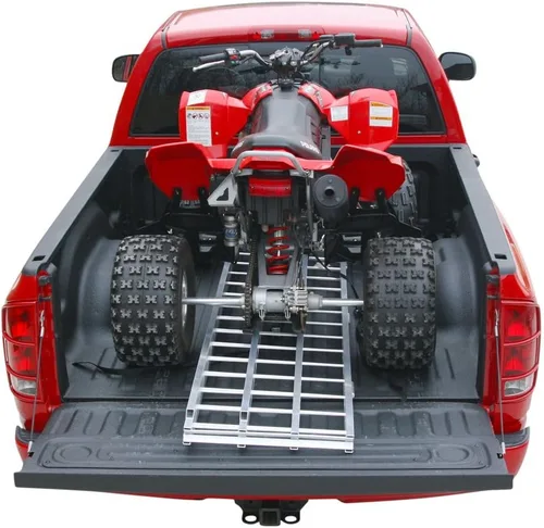 Miniatura 3 de Black Widow - Rampa de carga para cuatrimotos IBF-9444 ATV (Rampa de aluminio para cuatrimotos extra larga, plegable en dos)