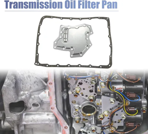 Miniatura 3 de X AUTOHAUX Juego de juntas de cárter de aceite para filtro de transmisión JR710E para Nissan 370Z 2015-2020 para Infiniti Q50 Q60 137710 103010