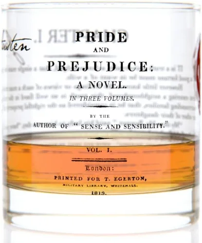Miniatura 13 de Well Told Classic Literature Rocks Glass – A Christmas Carol por Charles Dickens – Vaso de whisky a la antigua moda para los amantes de los libros