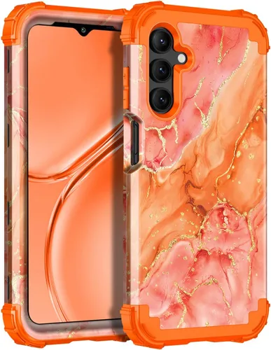 Miniatura 62 de Casetego Funda para Galaxy A16 5G, Tres Capas de Alta Resistencia Robusta a Prueba de Golpes, Protección Completa Rugosa de PC Duro + Parachoques