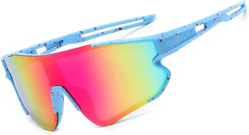 Miniatura 8 de FEISEDY Gafas de sol deportivas para hombres y mujeres, gafas de sol para correr, pesca, ciclismo, béisbol, protección UV400, B0270