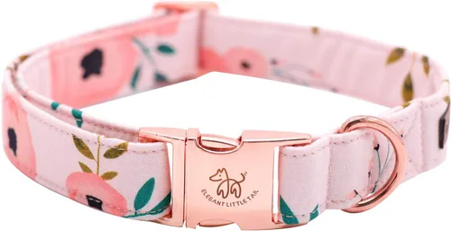 Miniatura 3 de Elegant little tail - Collar ajustable con corbatín para mascotas, suave, cómodo y elegante, para perros y gatos pequeños, medianos y grandes 2-Flor