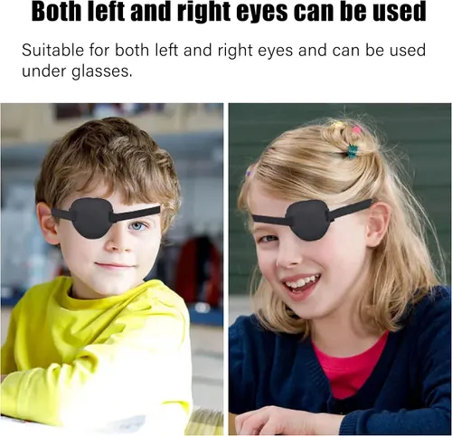 Miniatura 2 de Parches para ojos para adultos, 2 parches médicos para ojos para ambliopía, parches para ojos perezosos para ojos izquierdos o derechos, parche