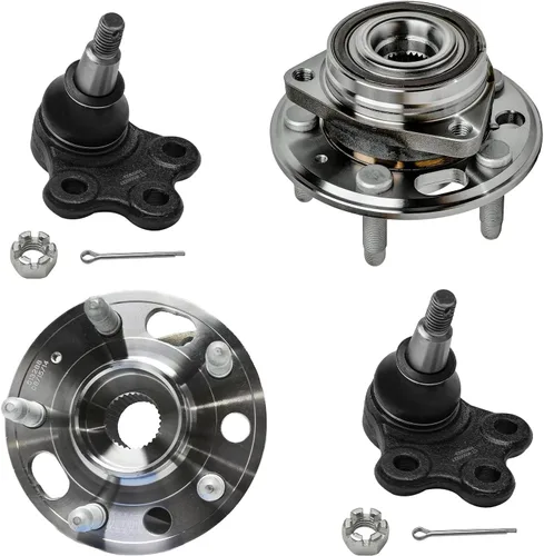 Miniatura 31 de Detroit Axle - Kit de extremo delantero RWD para Chrysler 300 Dodge Challenger Charger Upper Lower Control Arms rótulas de rodamiento de rueda Bujes