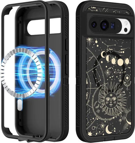 Miniatura 9 de Funda para Moto G 5G 2024 – Compatible con MagSafe para mujeres y niñas, bonita funda protectora magnética para teléfono, diseño femenino Kawaii