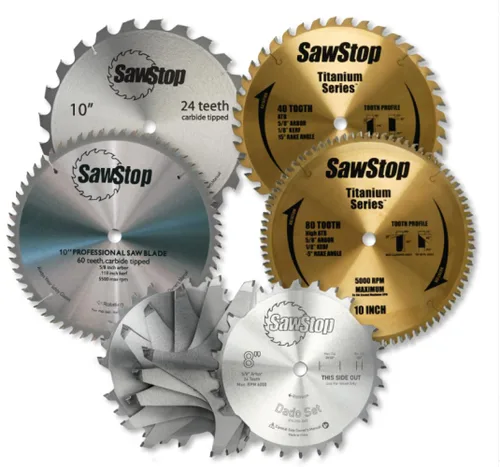 Miniatura 2 de SawStop Hoja de carpintería Titanium Series Premium - 40 dientes BTS-R-40ATB