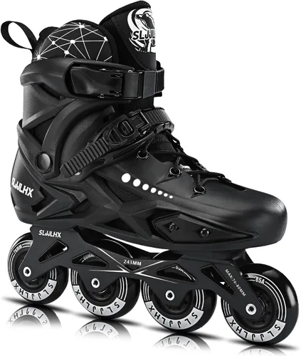 Patines en línea profesionales para hombres y mujeres, patines de fitness para adultos, hombres y mujeres, cómodos y transpirables, con forro