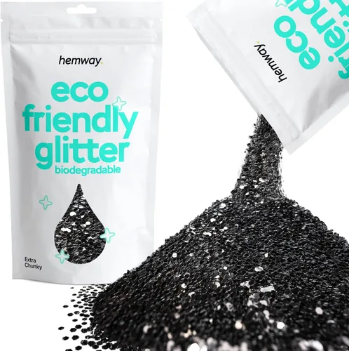 Miniatura 20 de Purpurina biodegradable, holográfica plateada, 3.5 onzas, respetuosa con el medio ambiente, extra gruesa, bioecológica, vegana para festivales