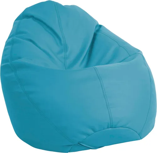 Miniatura 11 de FDP SoftScape Puf con diseño de respaldo alto en forma de gota de rocío, para niños, adolescentes y adultos, asiento alternativo para dormitorios