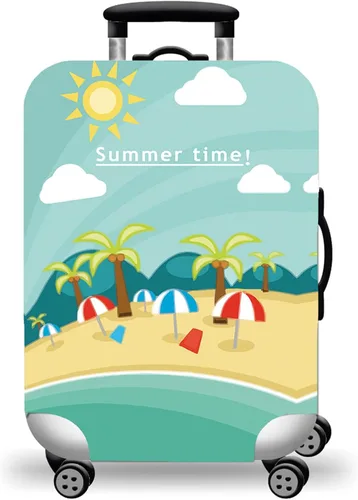 Miniatura 12 de WUJIAONIAO Funda para Equipaje de Viaje Funda para Maleta Equipaje Protector 18-32 Pulgadas, Moda