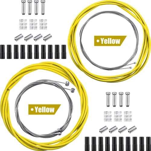 Miniatura 8 de Línea de transmisión universal de bicicleta Cambio de bicicleta Cable y cable de freno Kit para reparación de bicicletas de montaña