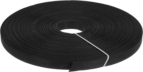 Miniatura 20 de uxcell Deshuesado para coser, 1 pieza de 5 yardas y 0.236 in – corsé de poliéster de alta densidad para vestido de novia, vestido de novia (negro)
