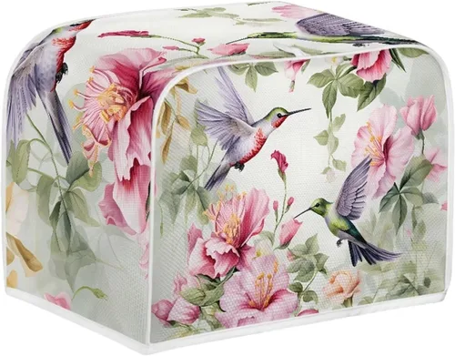 Miniatura 45 de Dolyues Beach Toaster Cover 2 Slice Universal Size Microwave Oven Dustproof Cover Women Gift Small Bread Cover with Portable Handle