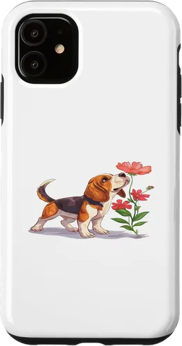 Miniatura 6 de iPhone XR Funny Sniffari Support Squad Beagle Dog Lover Puppy Parent Case
