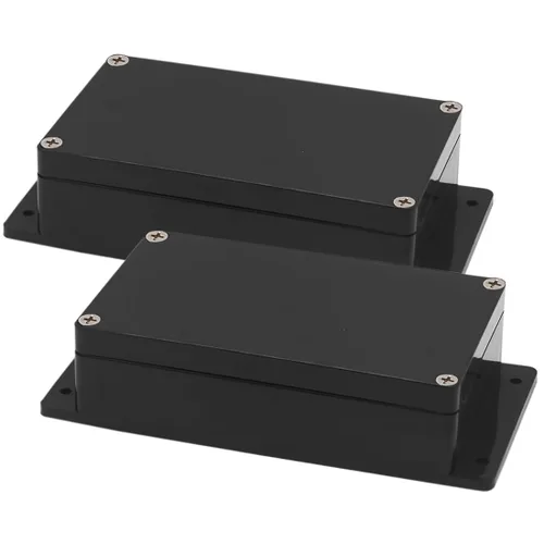 Miniatura 22 de Zulkit Caja de conexiones de plástico ABS a prueba de polvo, impermeable, IP65, cajas eléctricas universales, carcasa para proyectos con oreja fija