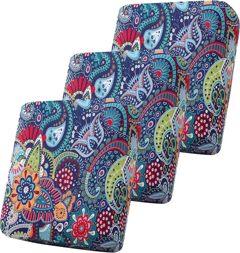 Miniatura 59 de Smiry Fundas de cojín de sofá estampadas, fundas elásticas suaves para sofá, fundas de sofá lavables antideslizantes, protector de muebles para Beige