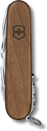 Miniatura 2 de Victorinox Swiss Champ Wood, Swiss Army, Cuchillo de bolsillo multifuncional 33 funciones, multiherramienta suiza