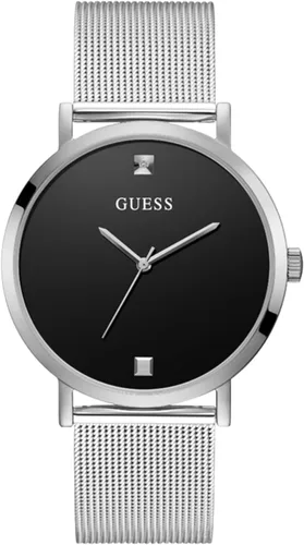 Miniatura 4 de Guess Reloj de acero inoxidable con esfera de diamante genuino
