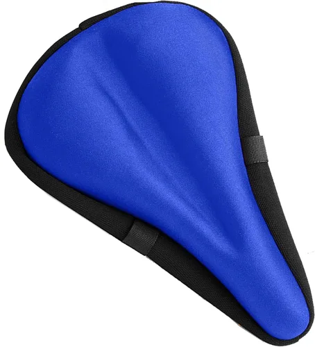 Miniatura 9 de Bikeroo Cojín Cómodo para Asiento de Bicicleta - Cubierta de Gel Acolchada para Ejercicio, Bicicletas de Montaña y Carretera, Ajuste Universal