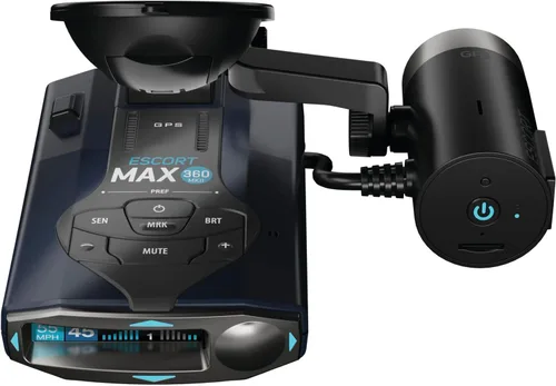 Miniatura 12 de Detector de radar láser Escort MAX 360 - GPS, alertas direccionales, antena dual delantera y trasera, conectividad Bluetooth, alertas de voz