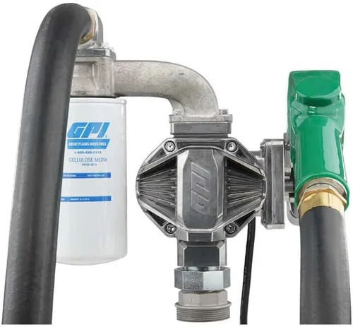 Miniatura 3 de GPI - Bomba de transferencia de combustible G20, boquilla de cierre automático con kit de filtro, 20 GPM, 12 voltios (162020-03)