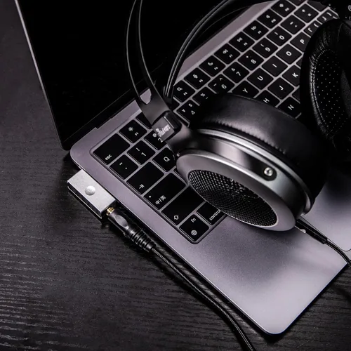 Miniatura 8 de Linsoul Kiwi Ears Allegro Mini portátil IEM DAC, amplificador de monitor intrauditivo, salida USB C a 3.5/0.173 in, con chip personalizado, alta
