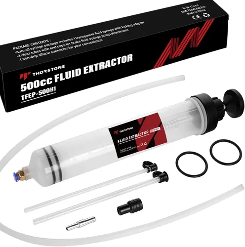 Miniatura 9 de Thorstone Bomba de aceite para engranajes de unidad inferior para botellas de cuarto de galón, incluye adaptador de tercera mano, adaptador