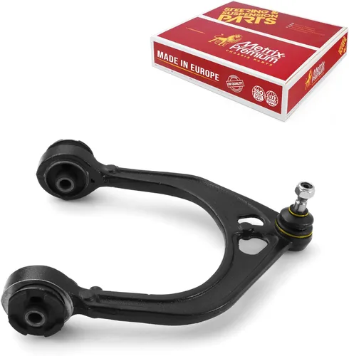 Miniatura 60 de Metrix Premium Chassis Parts - Brazo de control superior delantero derecho con junta esférica y conjunto de buje para 82-85 Mercedes-Benz 300CDT