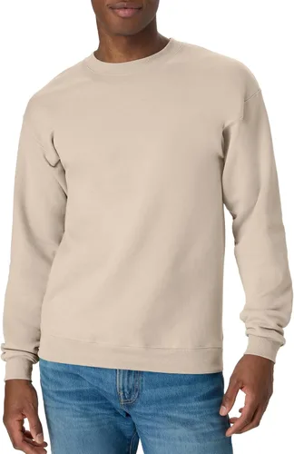 Miniatura 38 de Hanes EcoSmart - Sudadera de forro polar con cuello redondo para hombre, disponible en tallas grandes y altas, paquete de 1 o 2