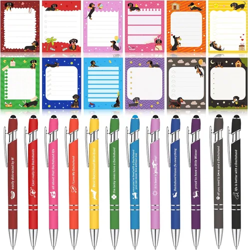 Miniatura 19 de Geyee 24 notas adhesivas divertidas para enfermeras con divertidos bolígrafos de 3 x 4 pulgadas, bloc de notas con refranes para compañeros