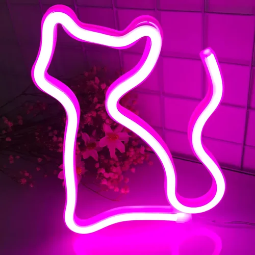Miniatura 16 de Letreros de neón de nube, luz LED para decoración de pared, funciona con pilas o USB, para dormitorio, estética, habitación de adolescentes, niñas