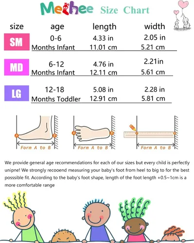 Miniatura 6 de Methee Baby Boys Girls Shoes Soft Sole Non-Slip PU Leather Baptism Christening Shoes Infant First Walker Shoes Toddler Crib Shoes Newborn Loafers