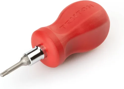 Miniatura 14 de TEKTON 3 en 1 Stubby Phillips/Slotted Multi-Bit Driver (#2 x 1/4 in., Negro) DMT13002