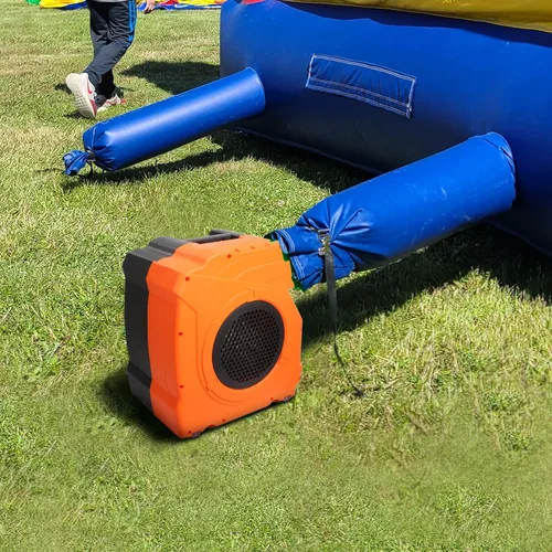 Miniatura 8 de VEVOR Inflatable Blower, Electric Air Blower, Bounce House Blowing Pump, Commercial Corded Fan Pump for Castle Wate Slides Water Slide Bouncy Castle