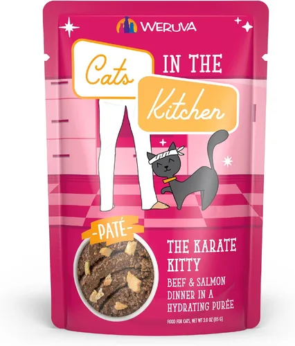 Miniatura 13 de Weruva Cats in The Kitchen Slide N' Serve - Bolsas de comida húmeda natural para gatos, Cat Times at Fridgemont, bolsa de 3 onzas (paquete de 12)