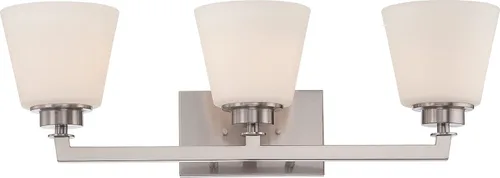 Miniatura 10 de NUVO 60/5457 Mini colgante de una luz, Pwt, Nckl, B/S, Slvr