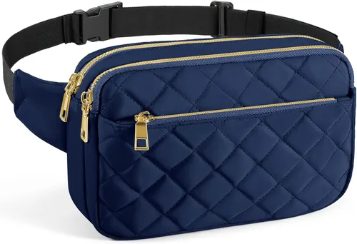 Miniatura 15 de CXWMZY - Riñoneras para mujeres y hombres, bolsa de cintura para niñas, niños, adolescentes; linda riñonera casual con múltiples bolsillos y correas