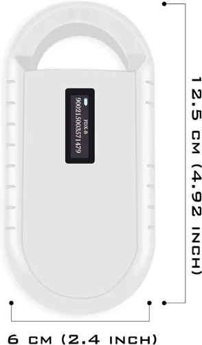 Miniatura 6 de Smoostart Escáner de microchip, 1000 registros aumentó enorme carga de almacenamiento de datos en PC, distancia de escaneo y aumento de velocidad