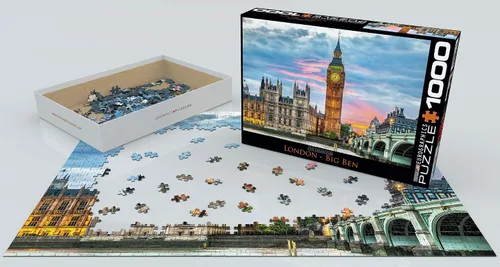 Miniatura 3 de EuroGraphics London Big Ben (1000 piezas) Puzzle