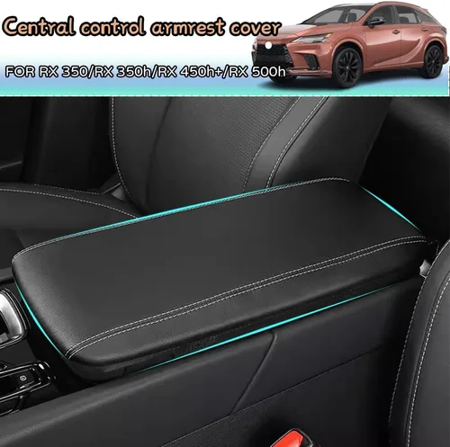 Miniatura 2 de Accesorios interiores personalizados para Lexus RX 350/RX 350h/RX 450h+/RX 500h 2023 2024 2025 cubierta de reposabrazos de cuero para consola