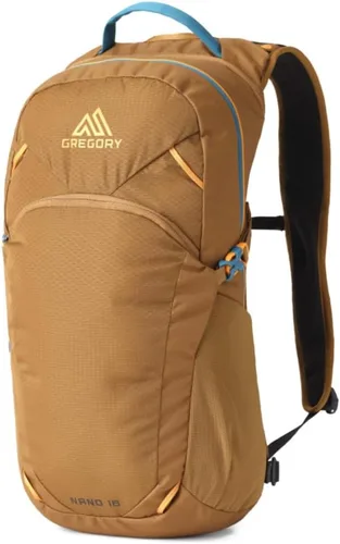 Miniatura 16 de Gregory Nano 16L Unisex Day Hiking/Commuter/Mochila de viaje activo, panel trasero transpirable, puerto de hidratación, tamaño grande, Moab Tan