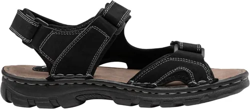 Miniatura 4 de Jousen Men's Sandals Leather Open Toe Beach Sandal Outdoor Summer Sport Sandals