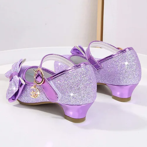 Miniatura 5 de Cadidi Dinos Zapatos de vestir para niñas, zapatos de fiesta de boda, zapatos de tacón Mary Jane Princesa (bebéniño pequeñoniño grande)