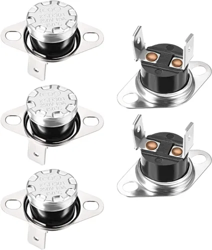 Miniatura 19 de uxcell KSD301 Termostato 104.0 °F/104°F 10A N.C Ajustar interruptor de temperatura de disco rápido para microondas, horno, cafetera 2 piezas
