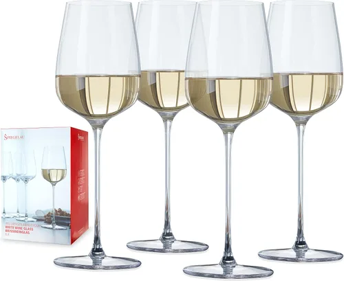 Miniatura 10 de Spiegelau Willsberger - Juego de 4 copas de vino tinto burdeos, cristalería transparente fabricada en Alemania para cena, fiesta de cumpleaños