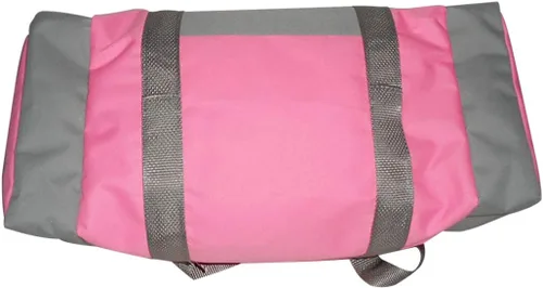 Miniatura 22 de Bolsa de lona triple grande con apertura en U, bolsillo frontal y dos compartimentos laterales, perfecta bolsa de cabina fabricada en Estados Unidos.