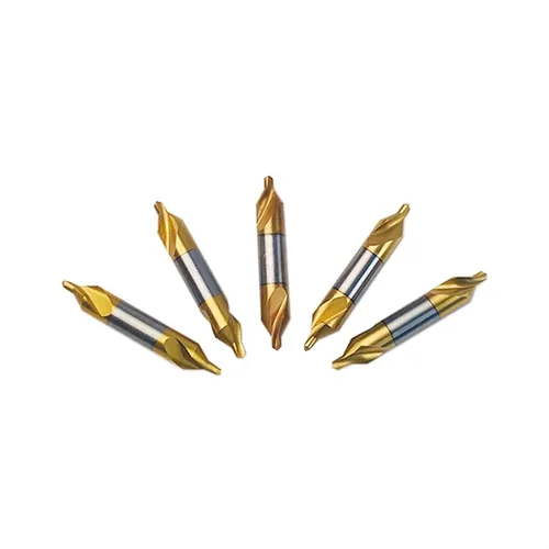 Miniatura 5 de Broca central de acero de alta velocidad que contiene cobalto Broca de chaflán de ranura en espiral 60° A Tipo Taladro de centrado 0.059 in
